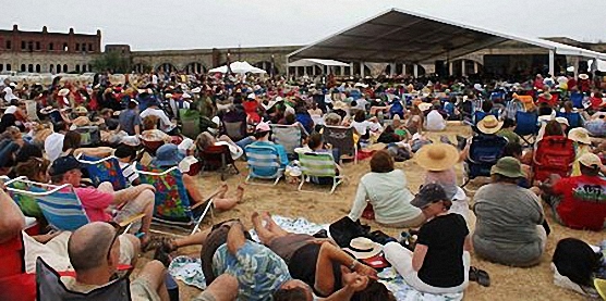 Jazz Music Fans Jazz Festival In Newport RI